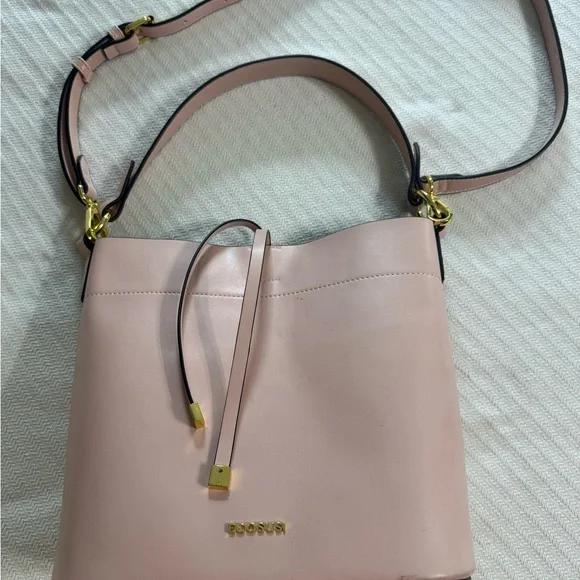 Blush Pink Shoulder Bag - Picture 1 of 8